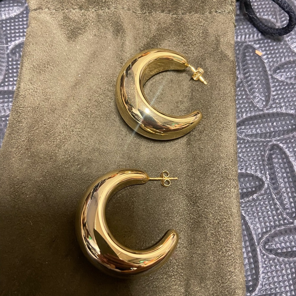 Revolve gold earrings